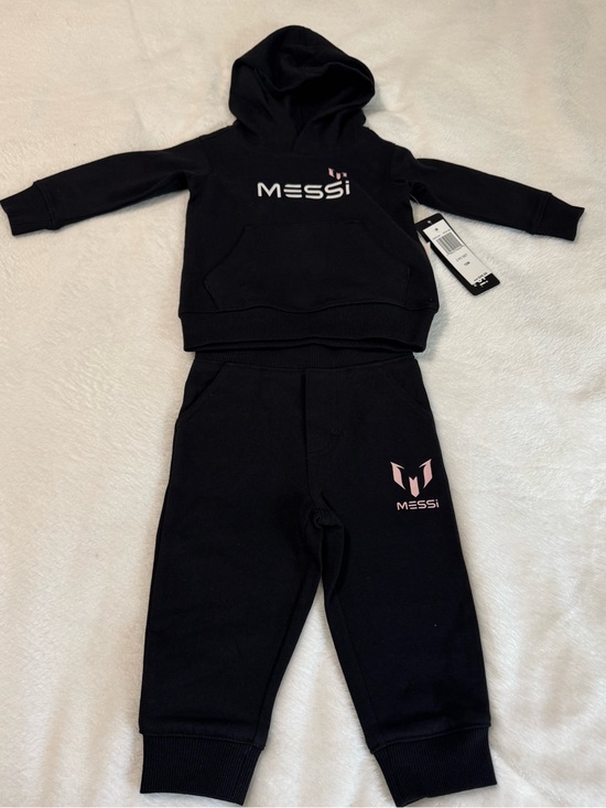 Messi Other - Messi 2PC Black Hoodie and Sweatpants Size 12M